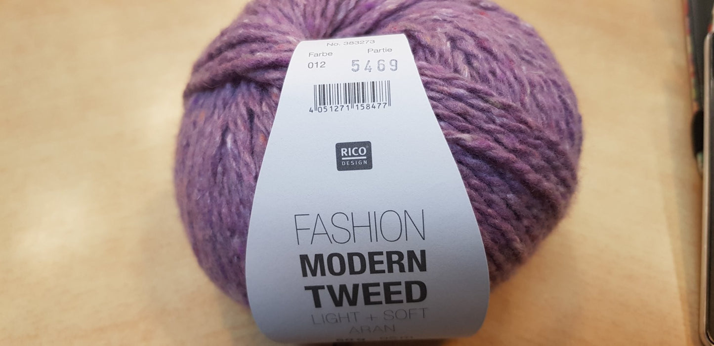 Fashion Modern Tweed Light + Soft Aran