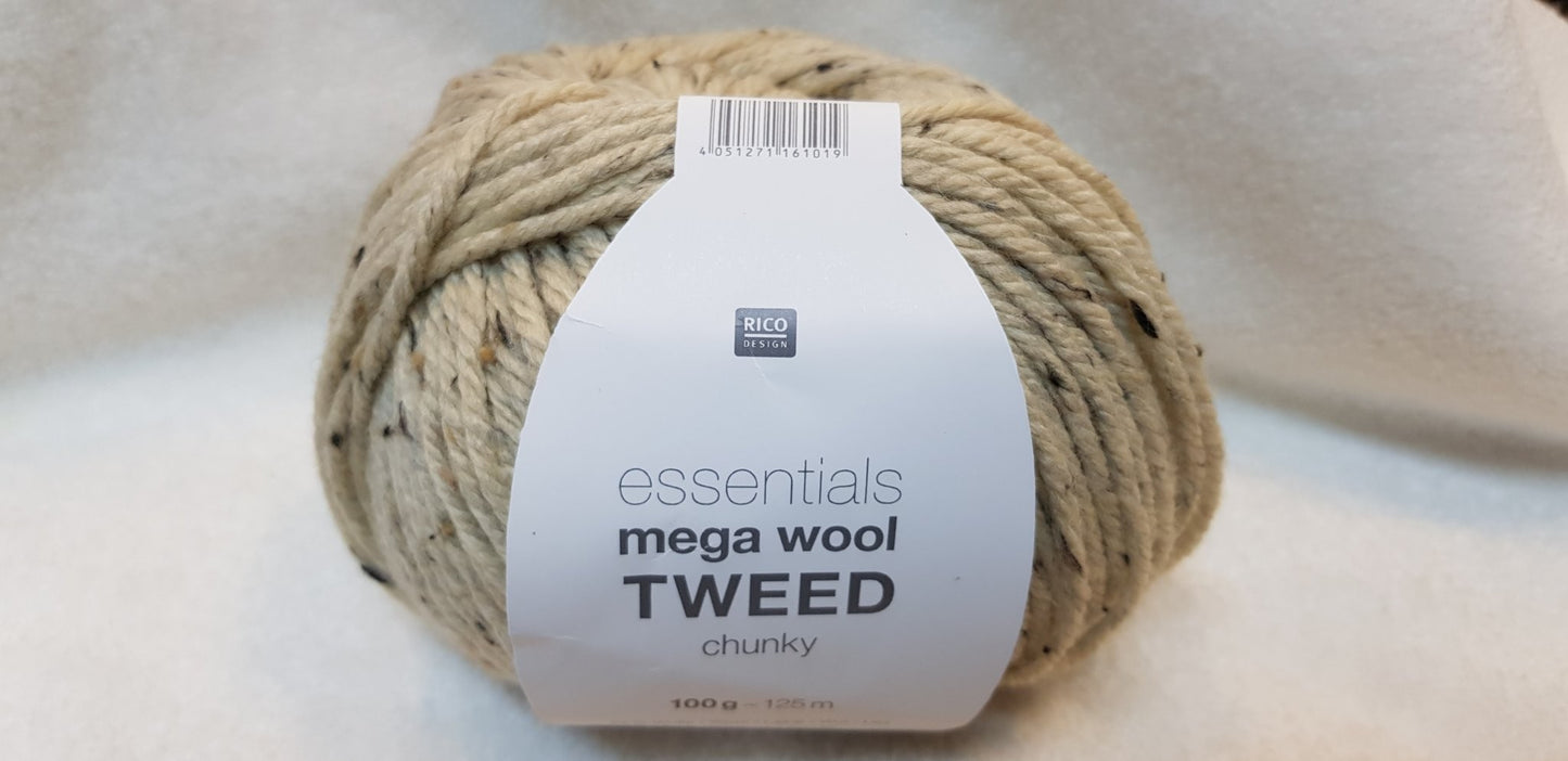 Essentials mega wool Tweed chunky