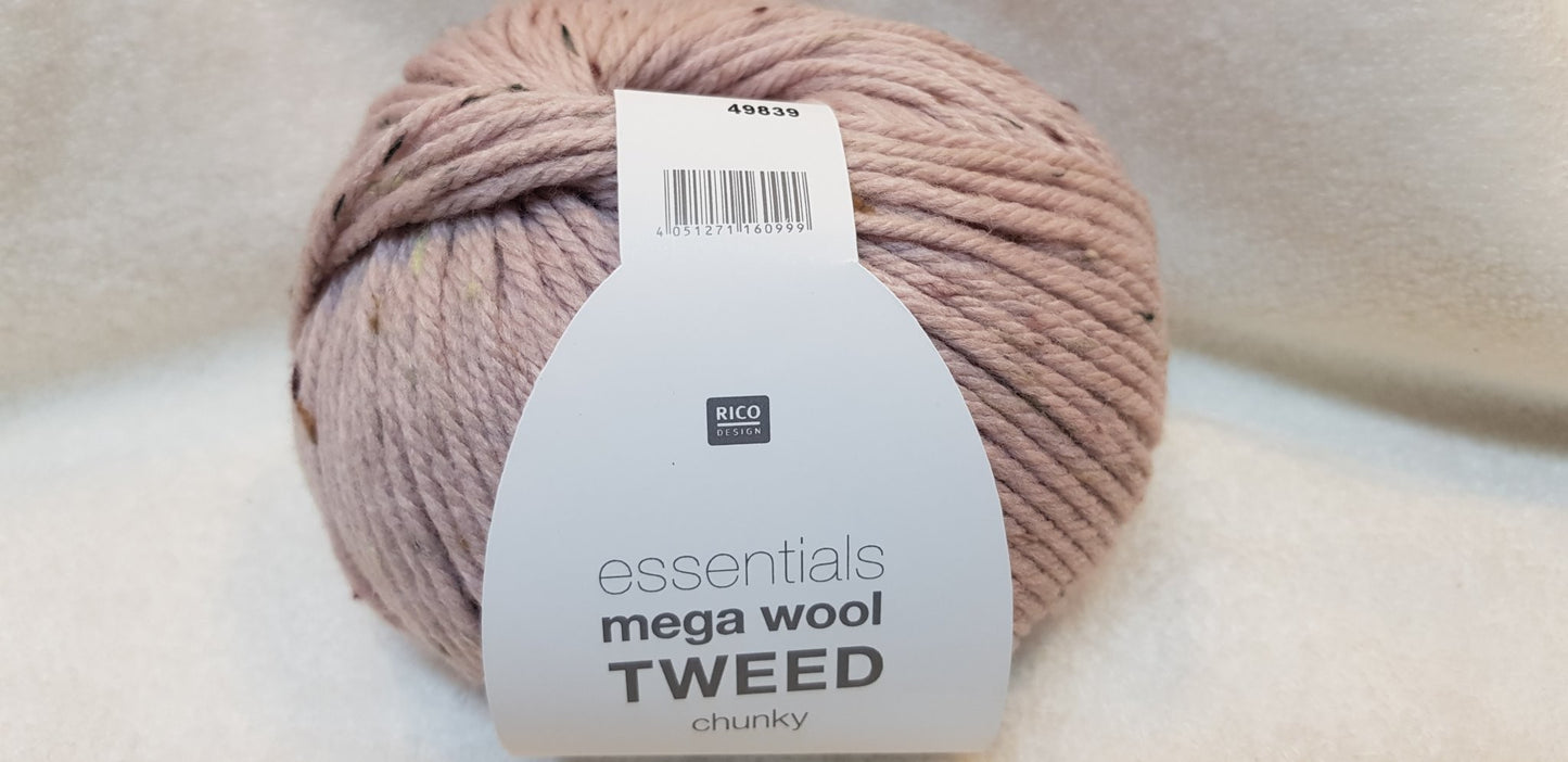 Essentials mega wool Tweed chunky
