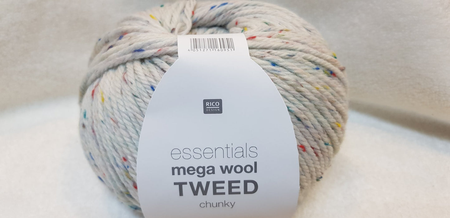 Essentials mega wool Tweed chunky
