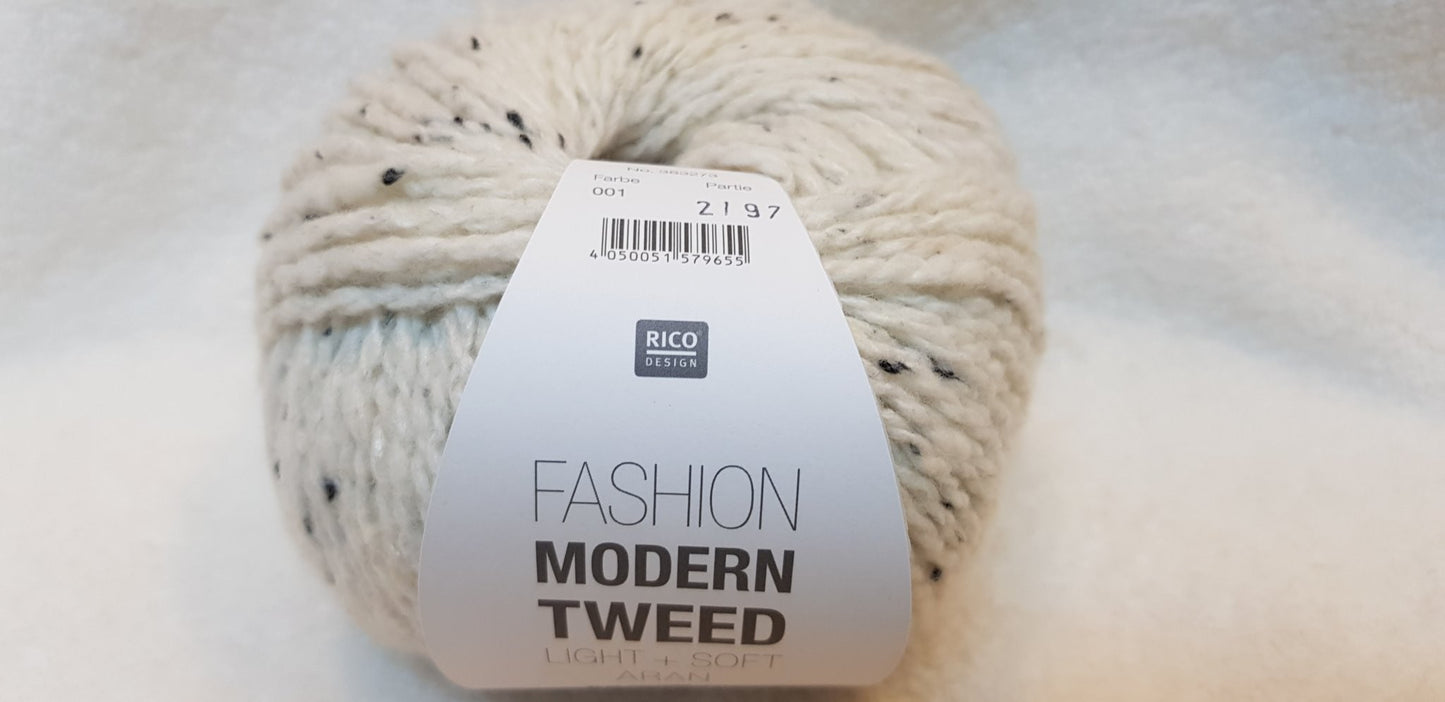 Fashion Modern Tweed Light + Soft Aran