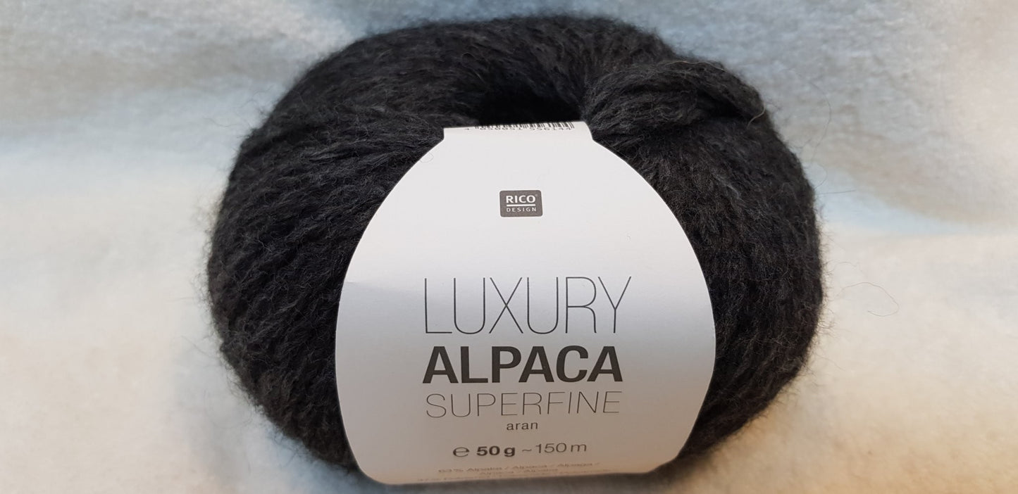 Luxury Alpaca Superfein aran