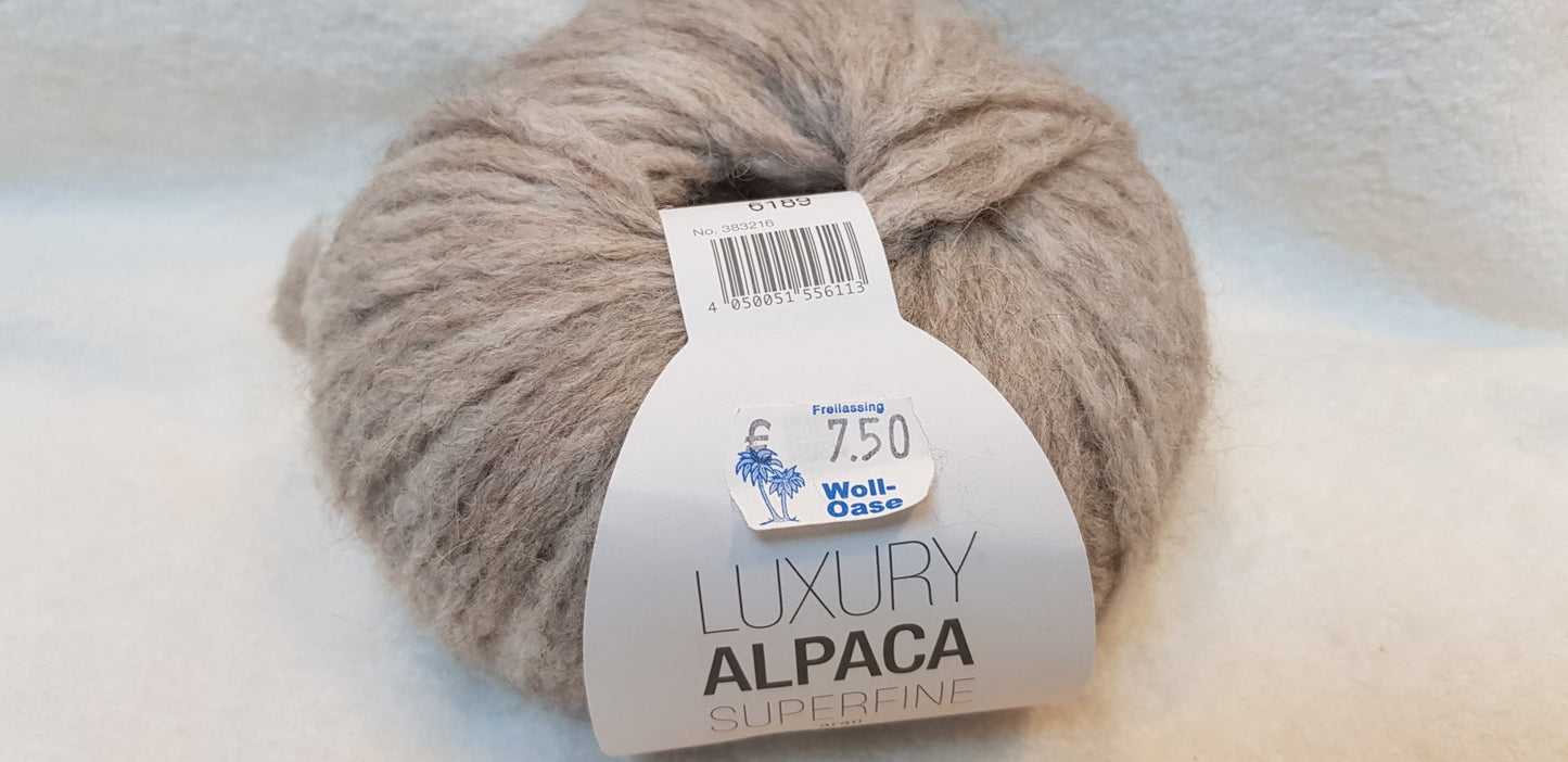 Luxury Alpaca Superfein aran