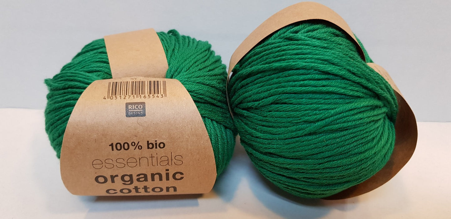 Essentials organic cotton aran