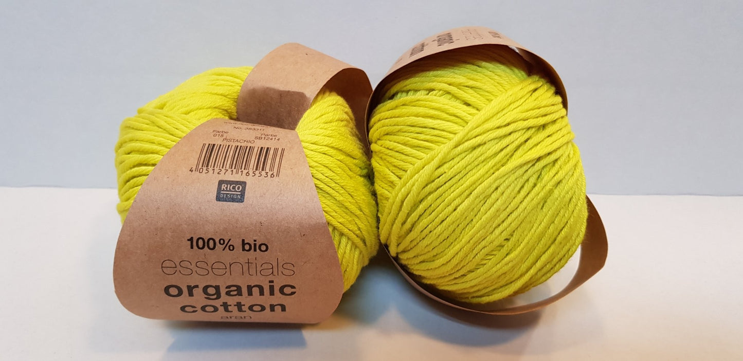 Essentials organic cotton aran