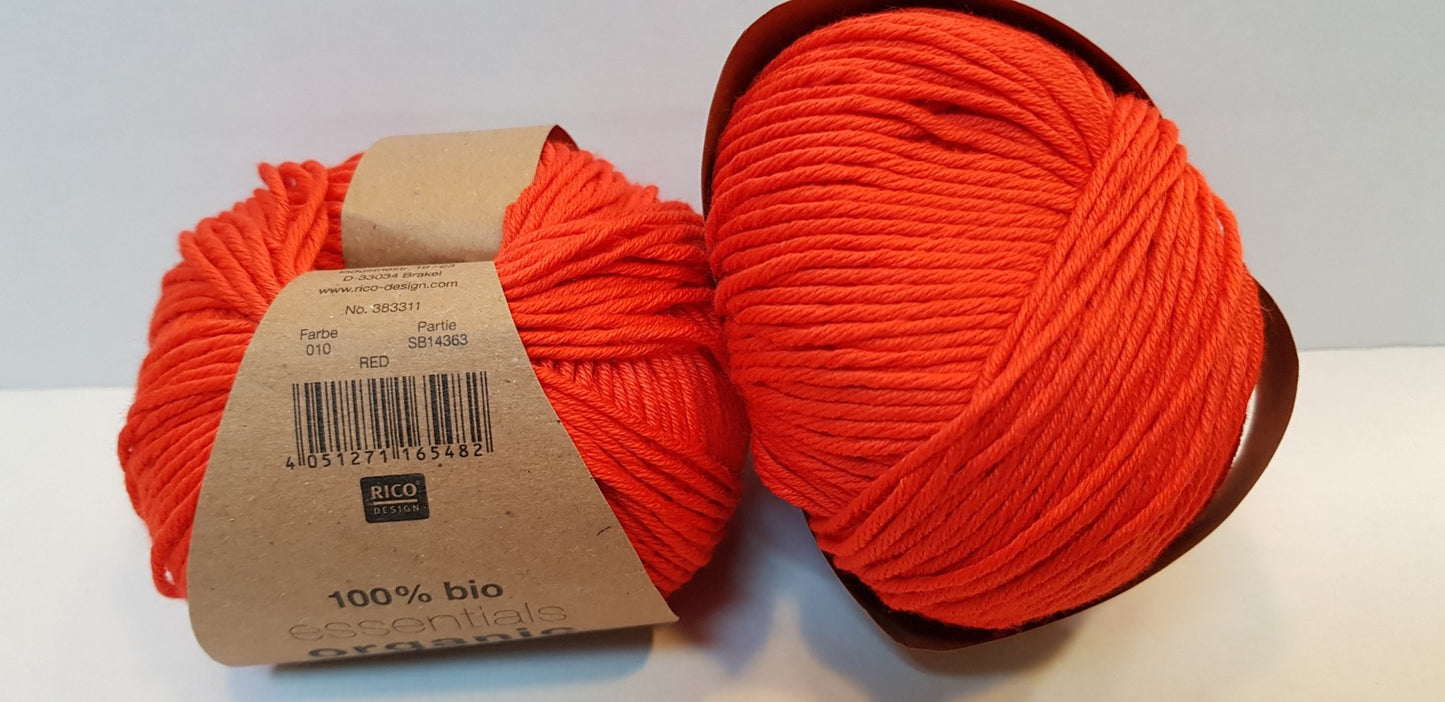 Essentials organic cotton aran