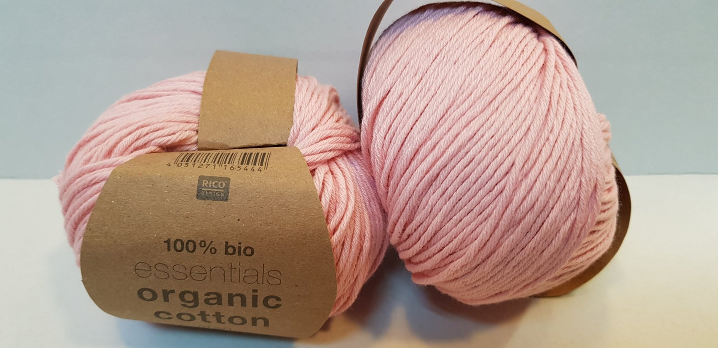 Essentials organic cotton aran