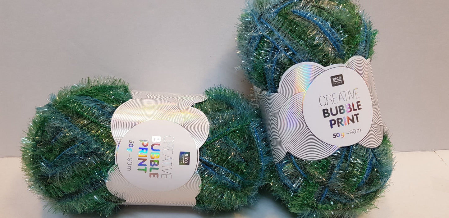 Creative bubble print