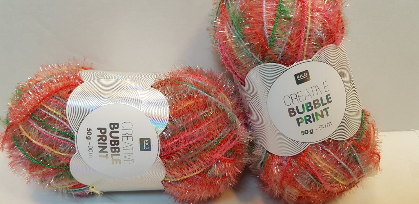 Creative bubble print