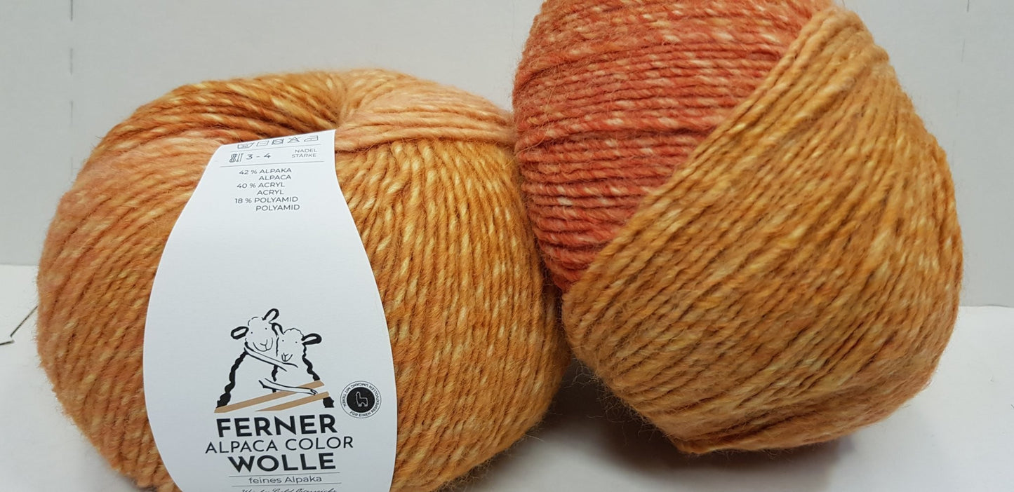 Ferner Alpaca Color Wolle