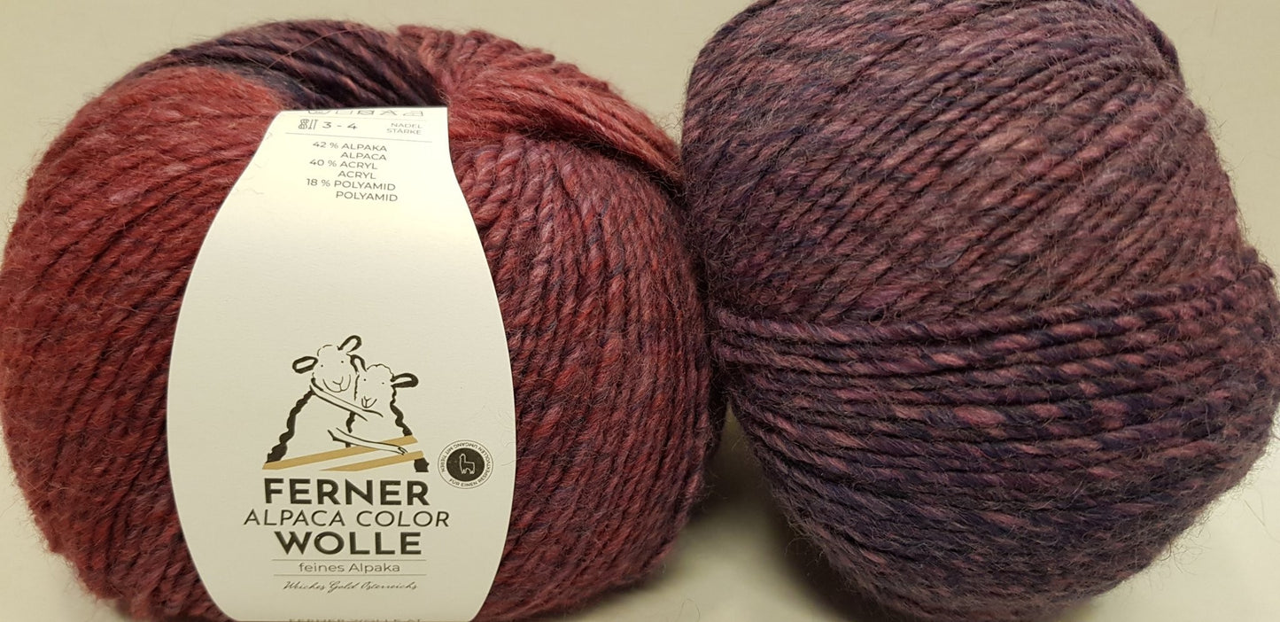 Ferner Alpaca Color Wolle