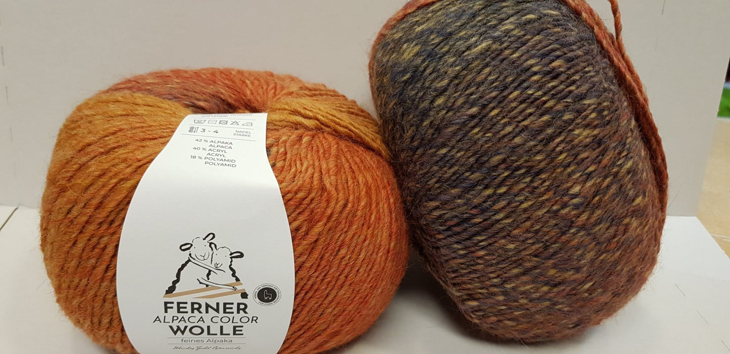 Ferner Alpaca Color Wolle