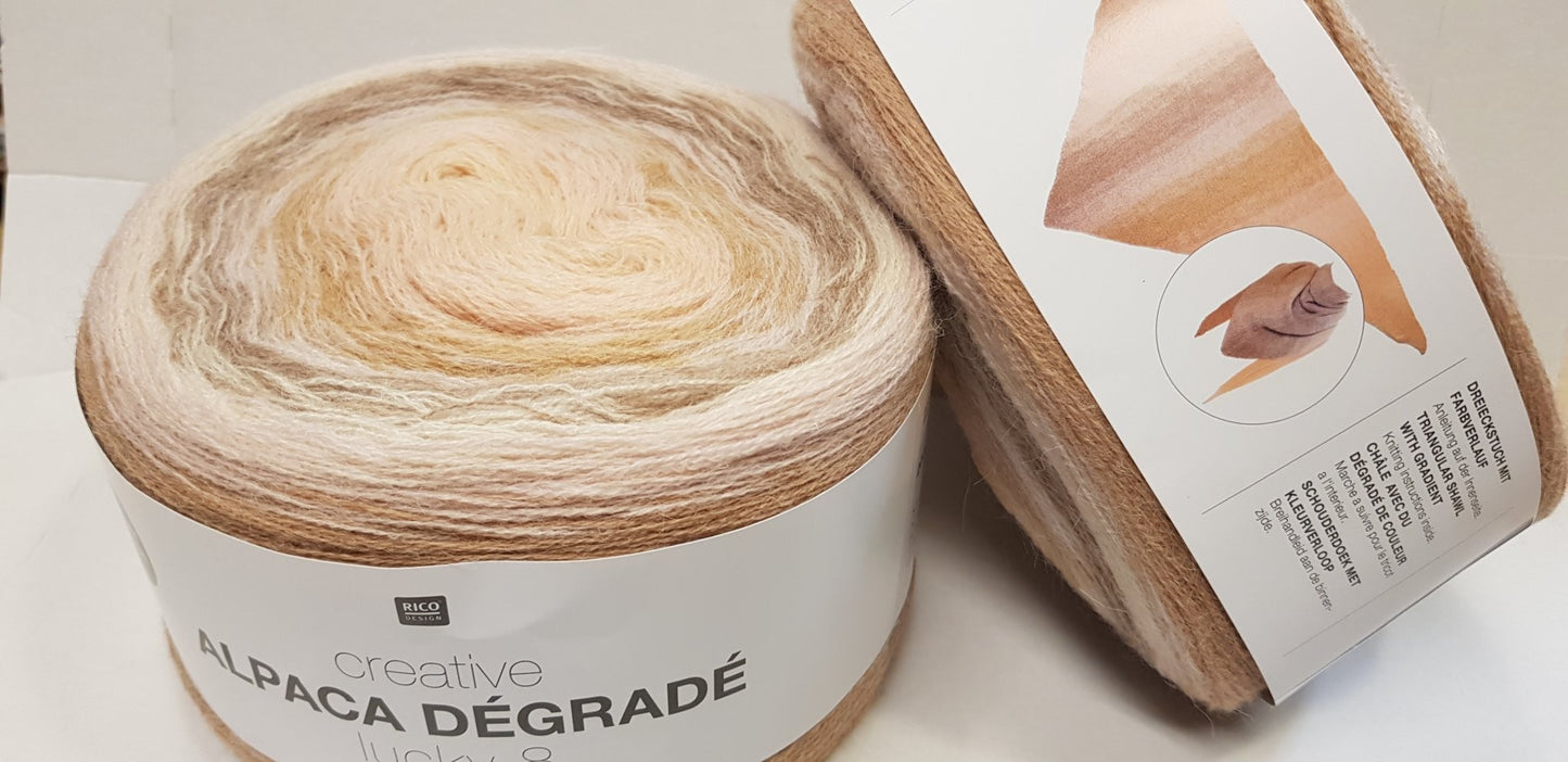 Creative Alpaca Degrade Lucky 8