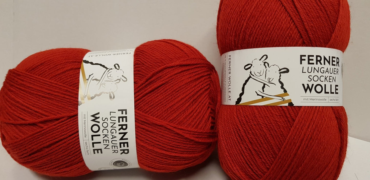 Ferner Lungauer Socken Wolle 6-fach