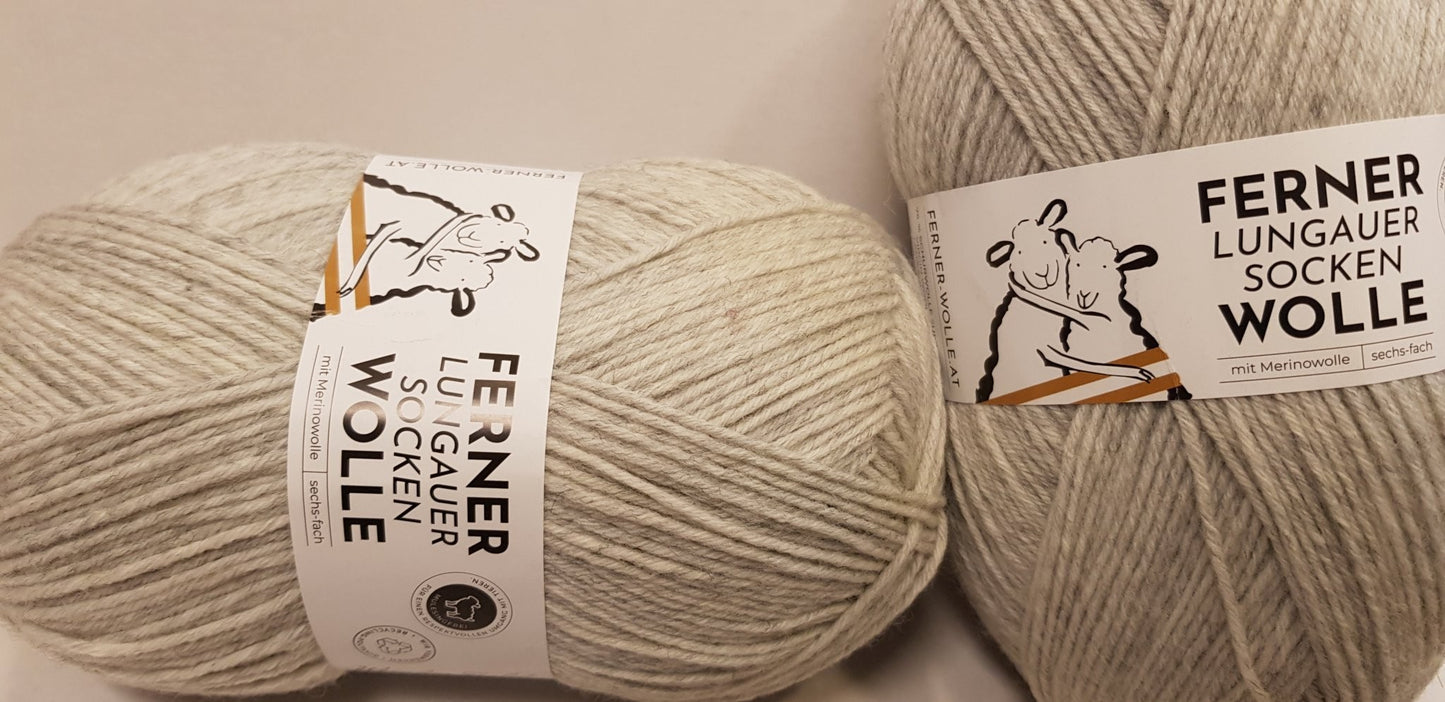Ferner Lungauer Socken Wolle 6-fach