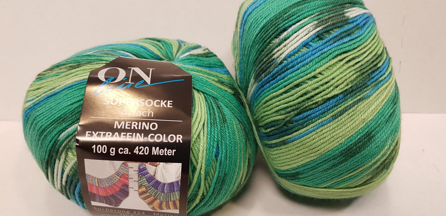 Supersocke 4 fach Sortierung 324
