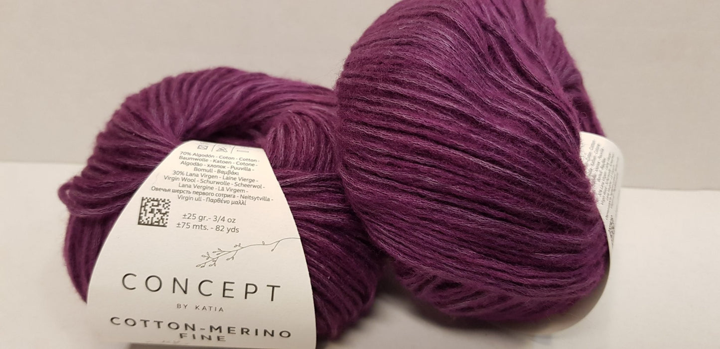Cotton-Merino Fine