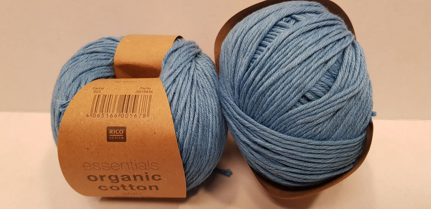 Essentials organic cotton aran