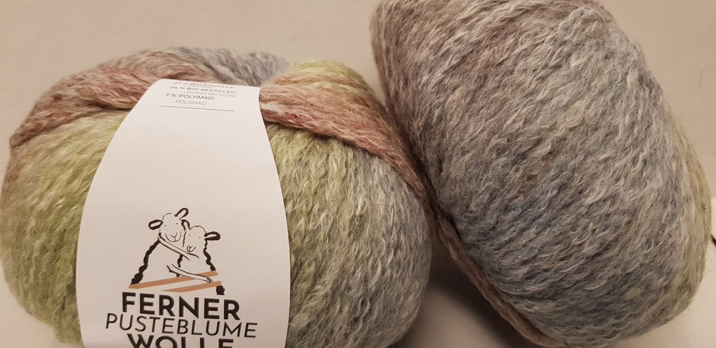Ferner Pusteblume Wolle