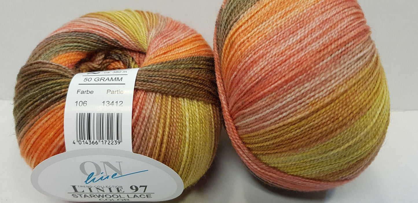 Starwool Lace Color