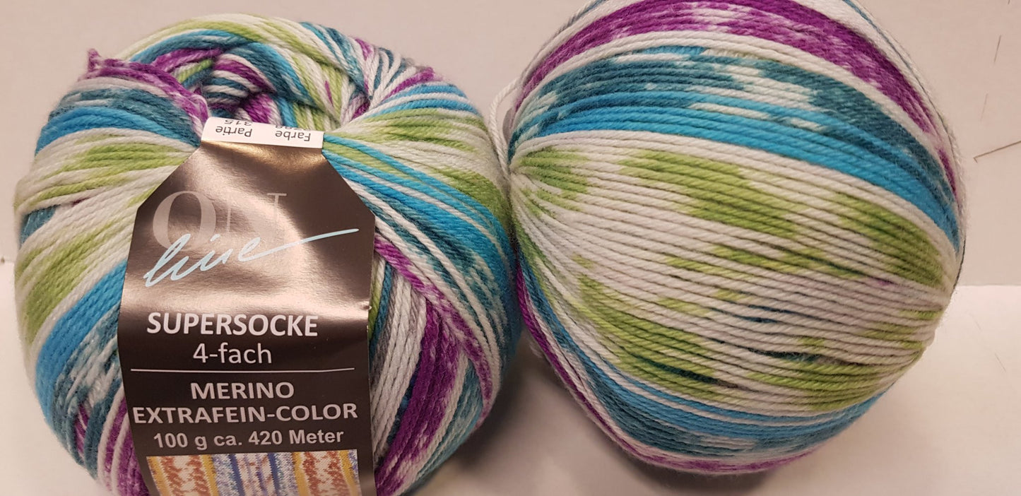 Supersocke 4 fach Sortierung 330