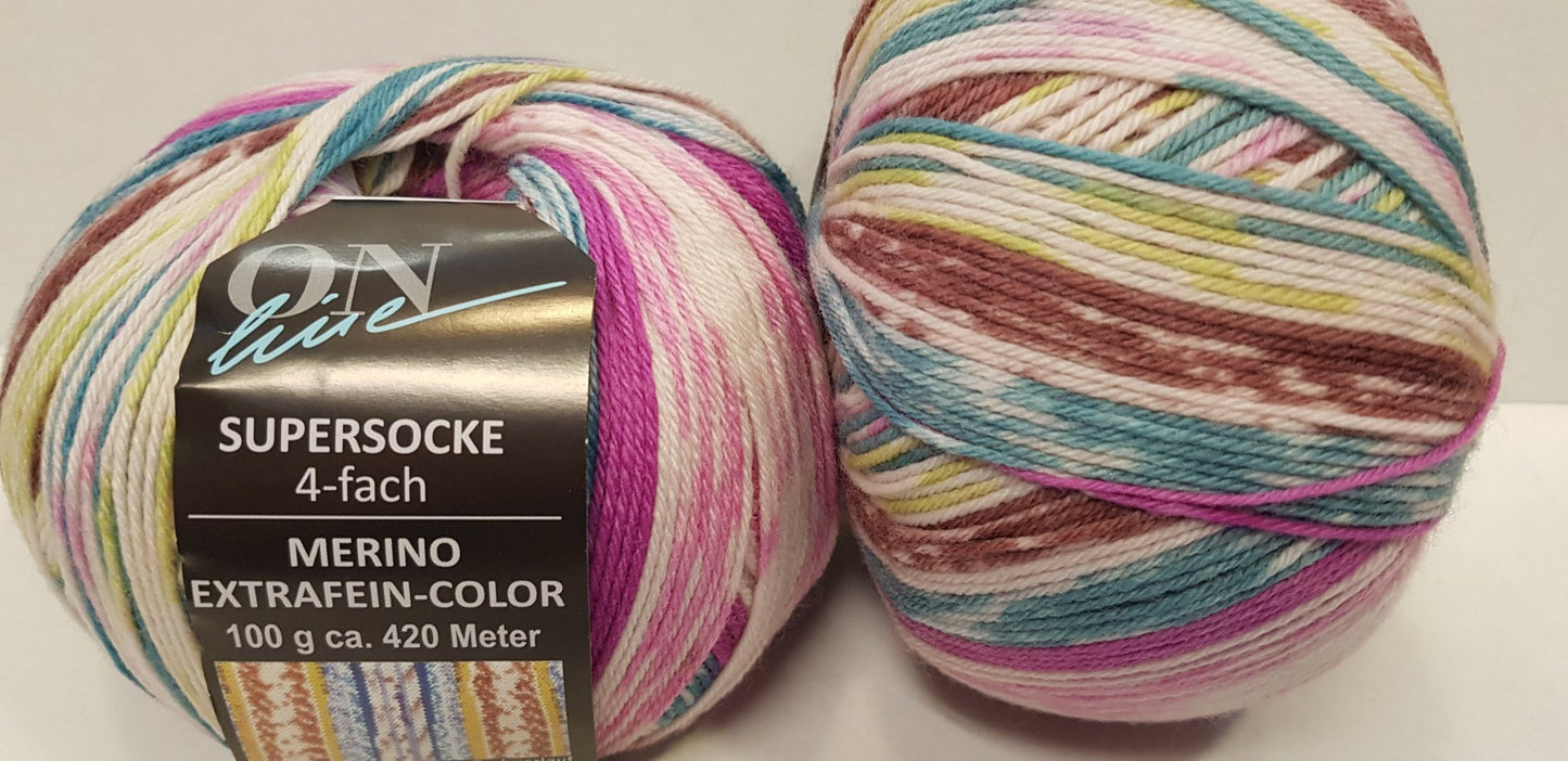 Supersocke 4 fach Sortierung 330