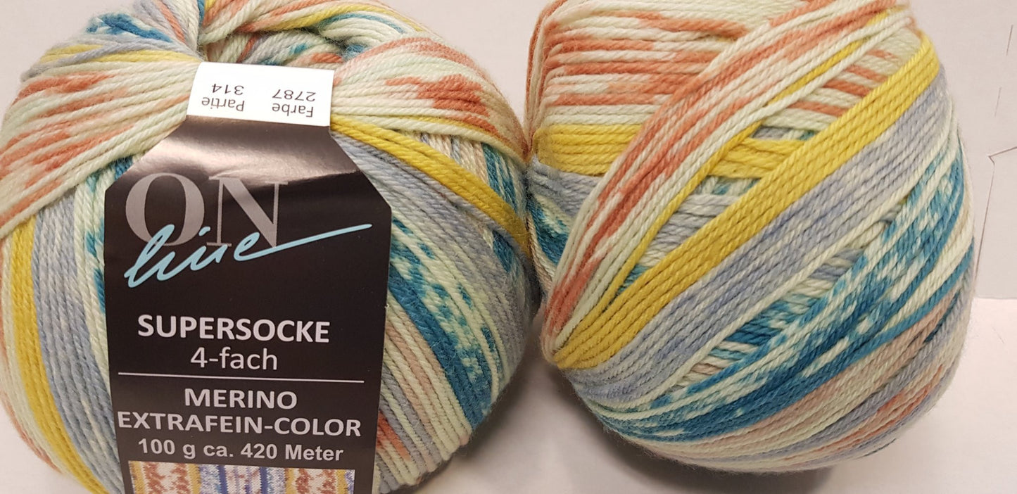 Supersocke 4 fach Sortierung 330