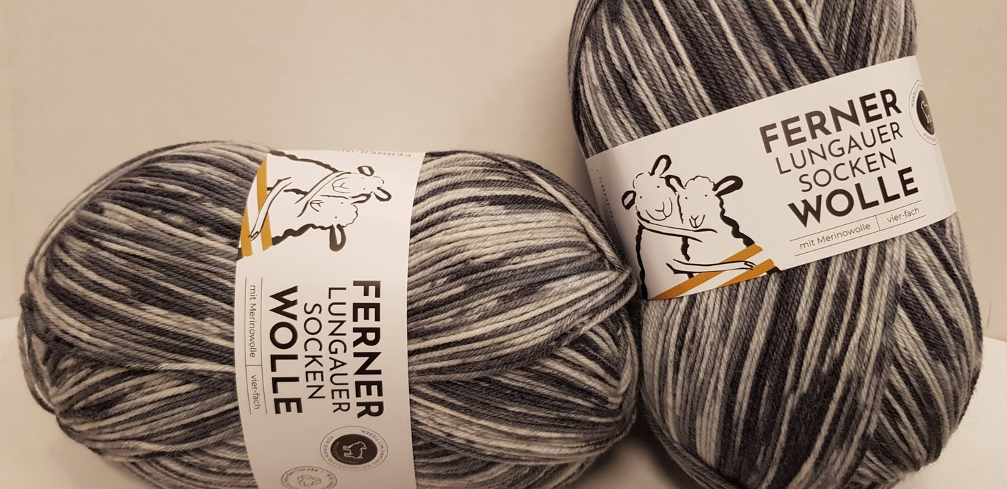Lungauer Sockenwolle mit Merino 4 fach