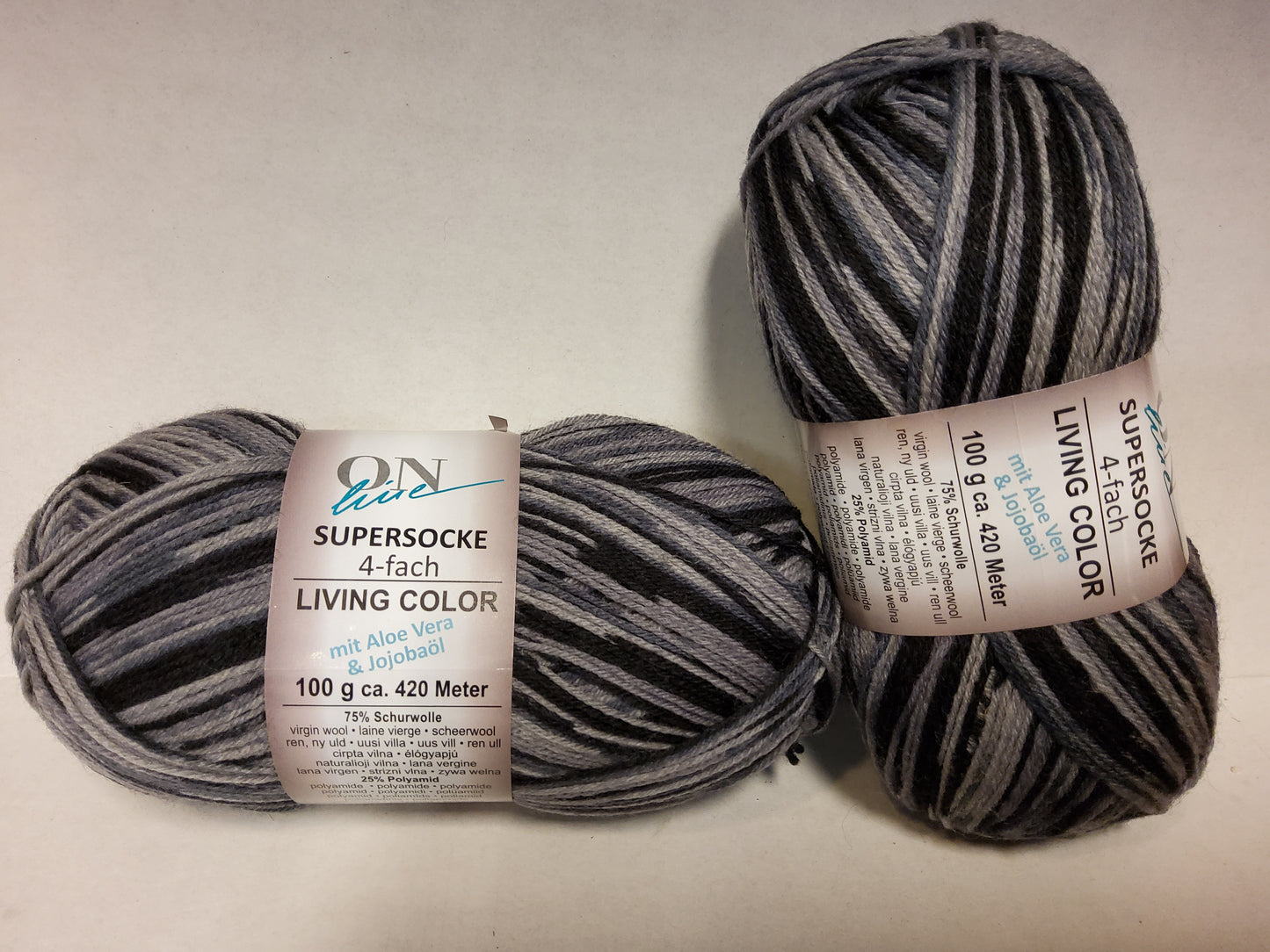 Supersocke 4-fach Living Color