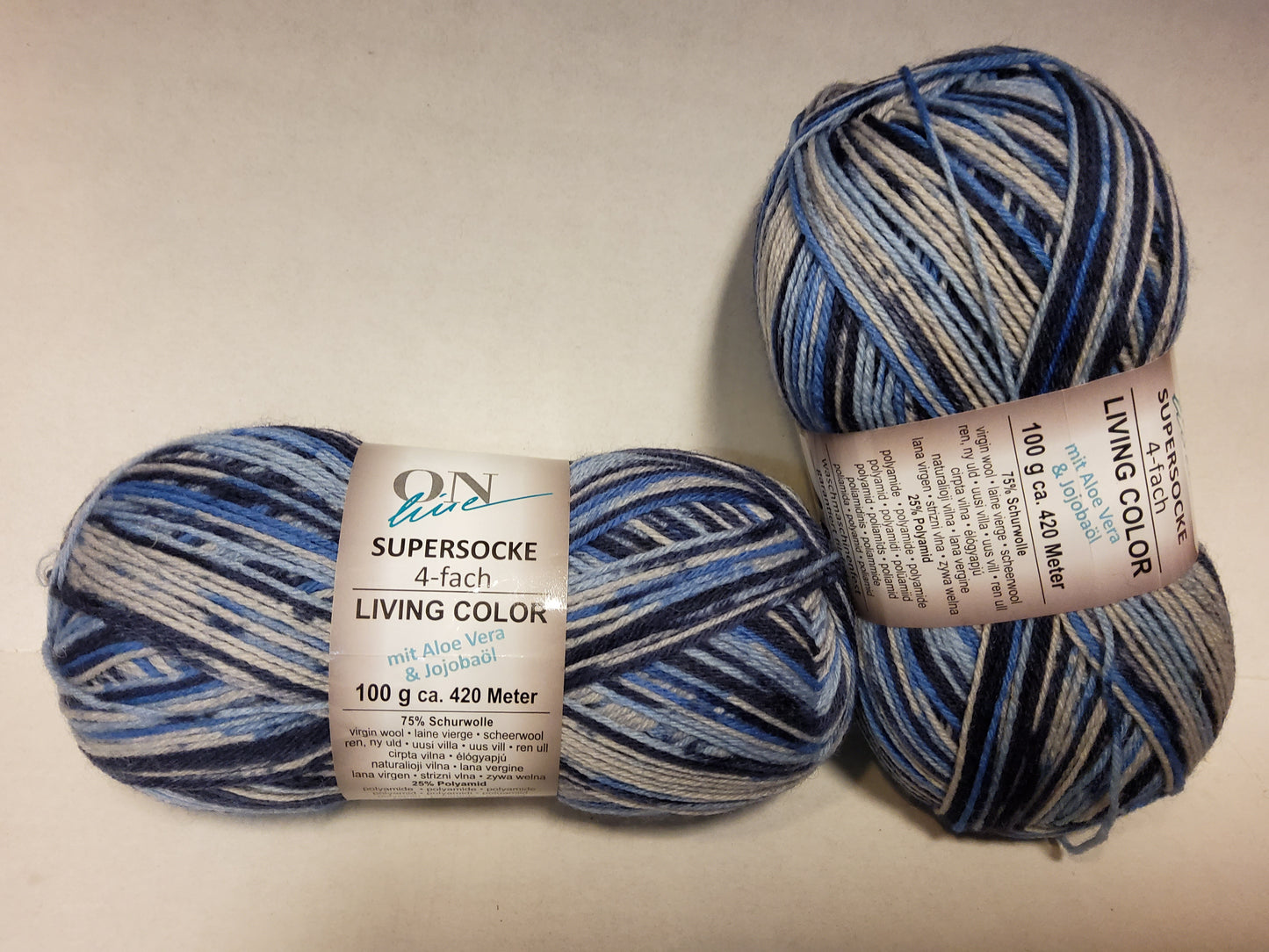 Supersocke 4-fach Living Color
