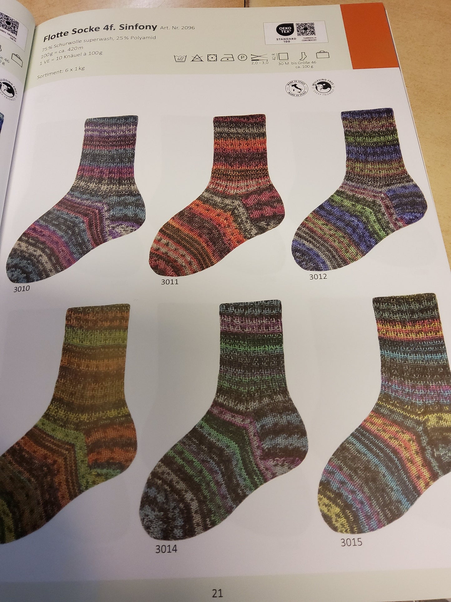 Flotte Socke 4 fach Sinfony