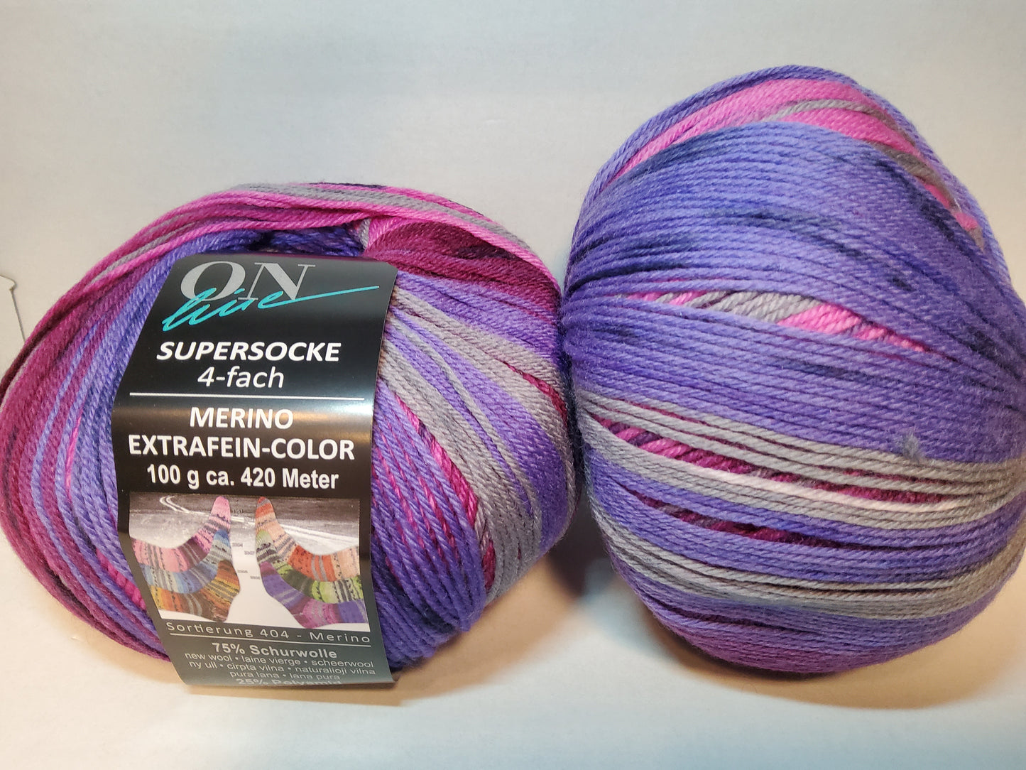 Supersocke 4-fach Merino Extrafine Color