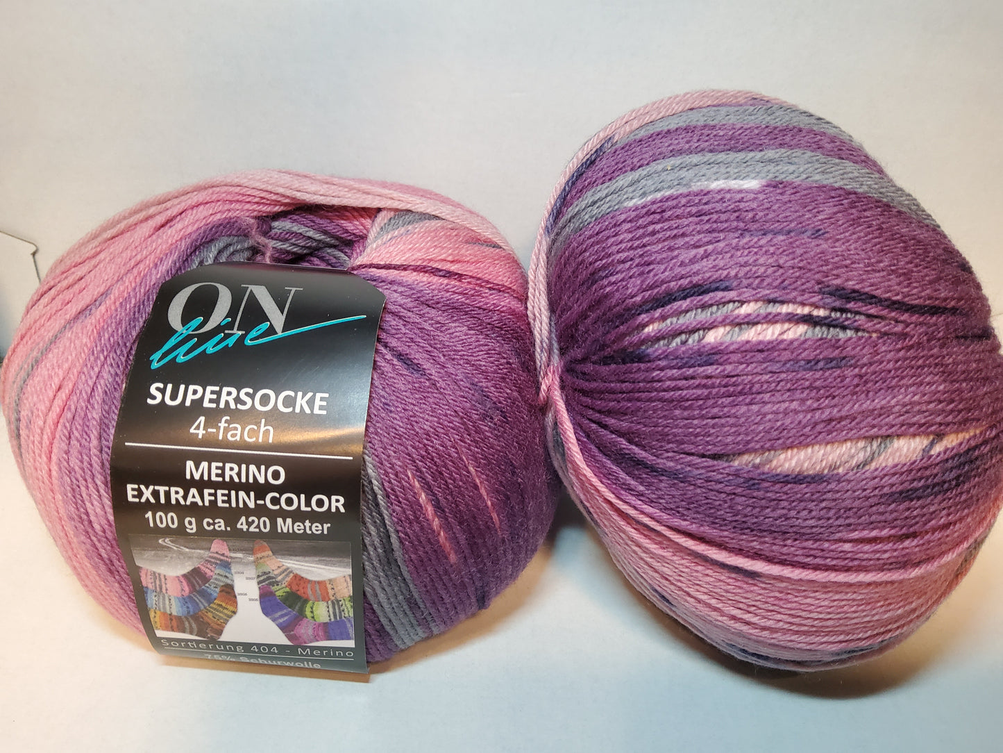 Supersocke 4-fach Merino Extrafine Color