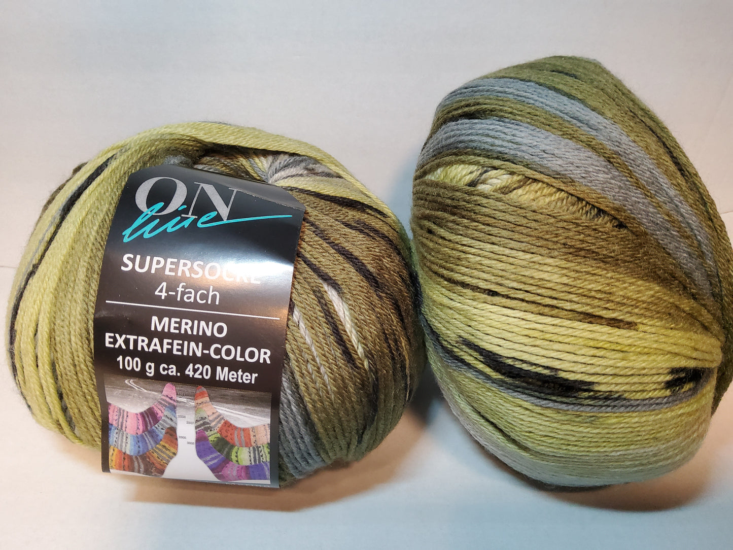 Supersocke 4-fach Merino Extrafine Color
