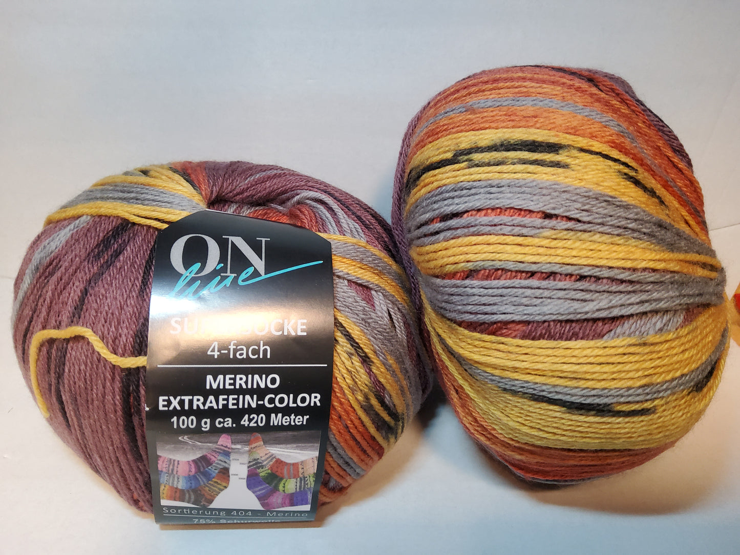 Supersocke 4-fach Merino Extrafine Color