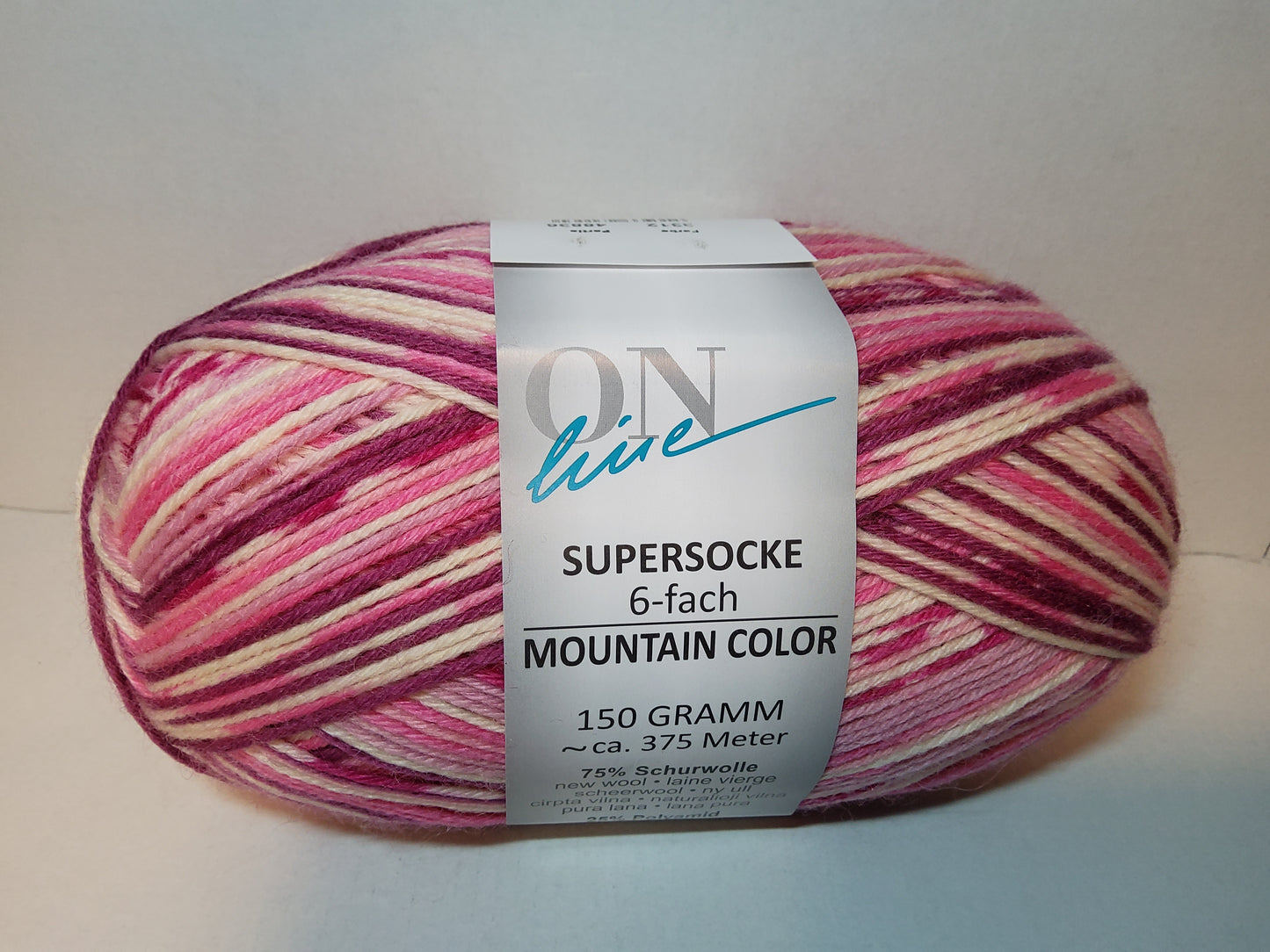 Supersocke 6-fach Mountain Color