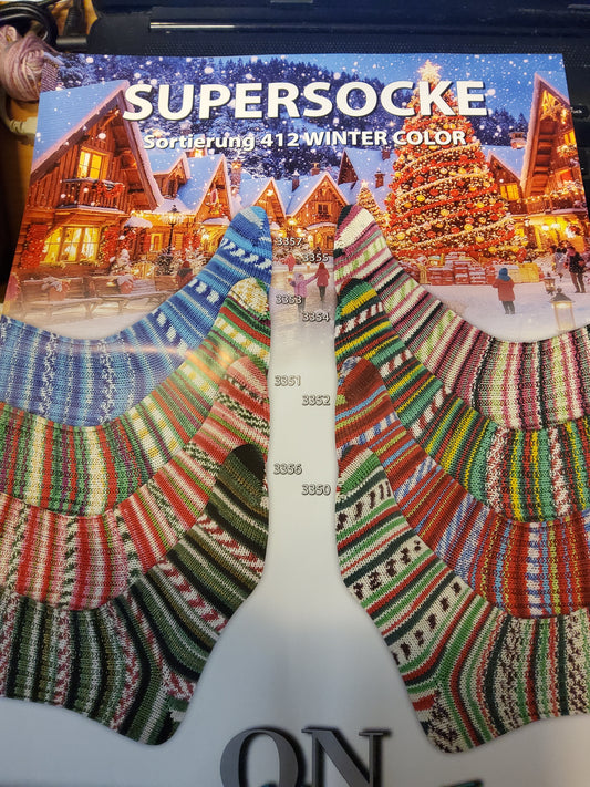 Supersocke 4-fach Winter Color