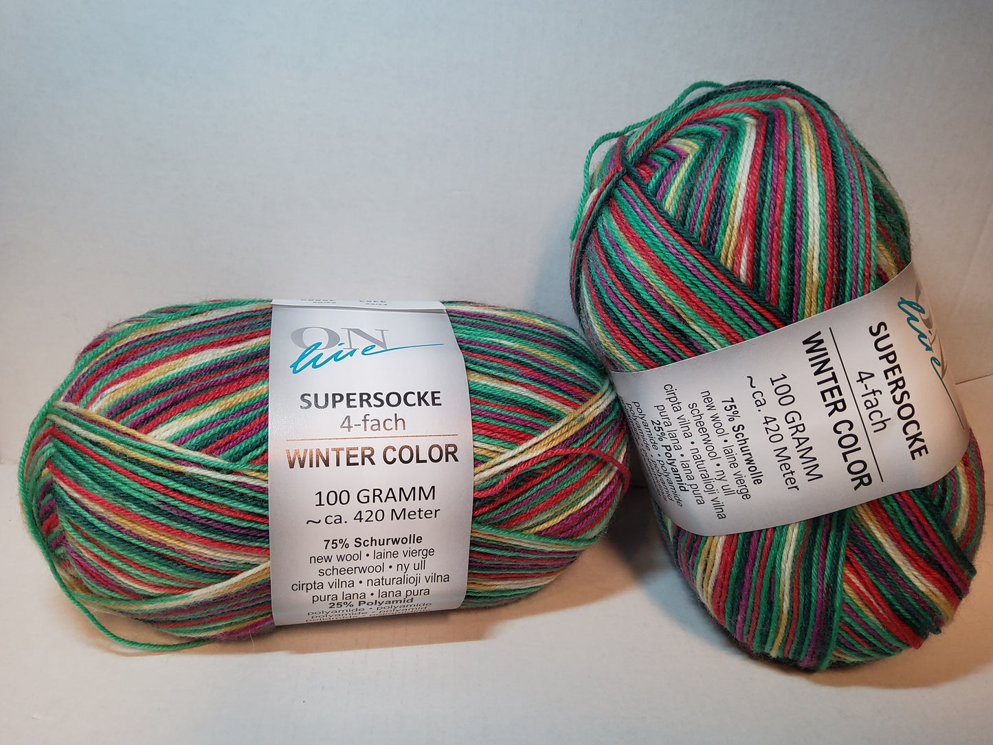 Supersocke 4-fach Winter Color