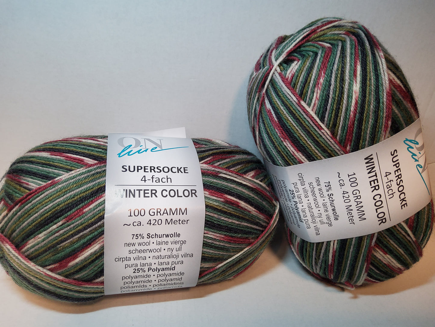 Supersocke 4-fach Winter Color