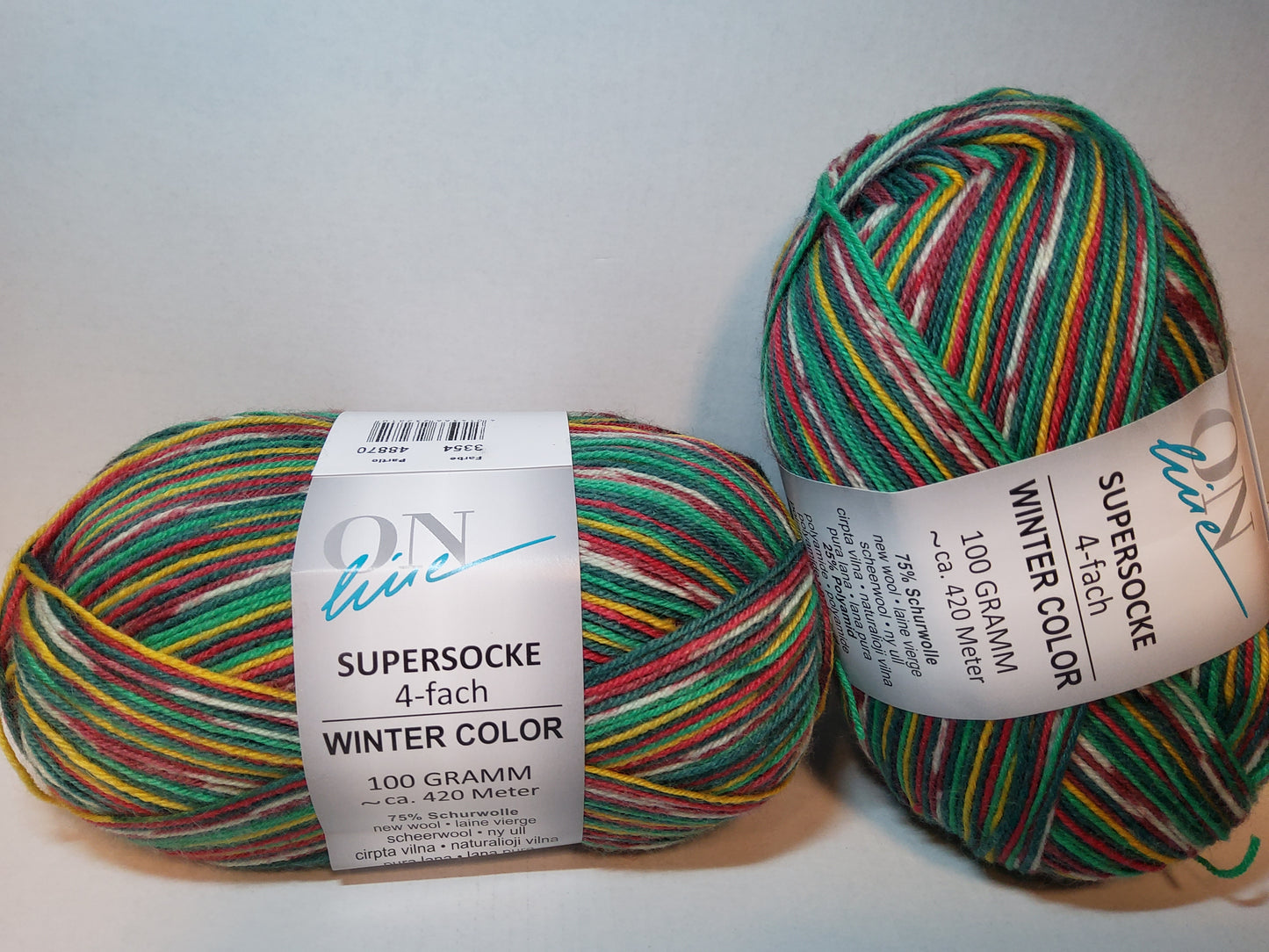 Supersocke 4-fach Winter Color