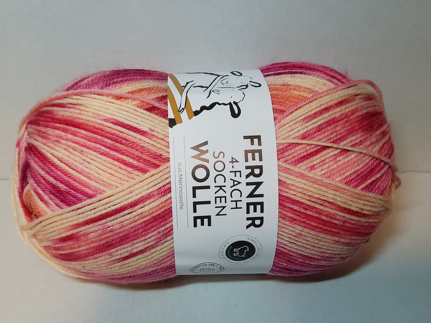 Ferner Sockenwolle 4-fach 1/25