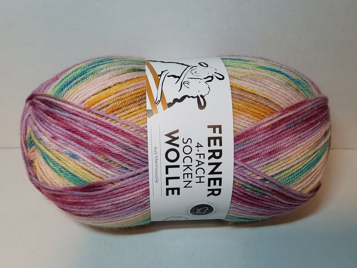 Ferner Sockenwolle 4-fach 1/25