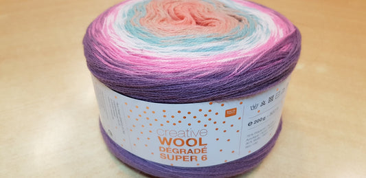 Creative Wool Degrade Super 6