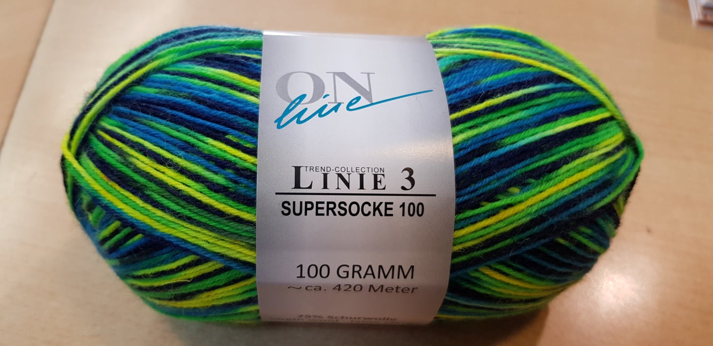 Supersocke 100 Color