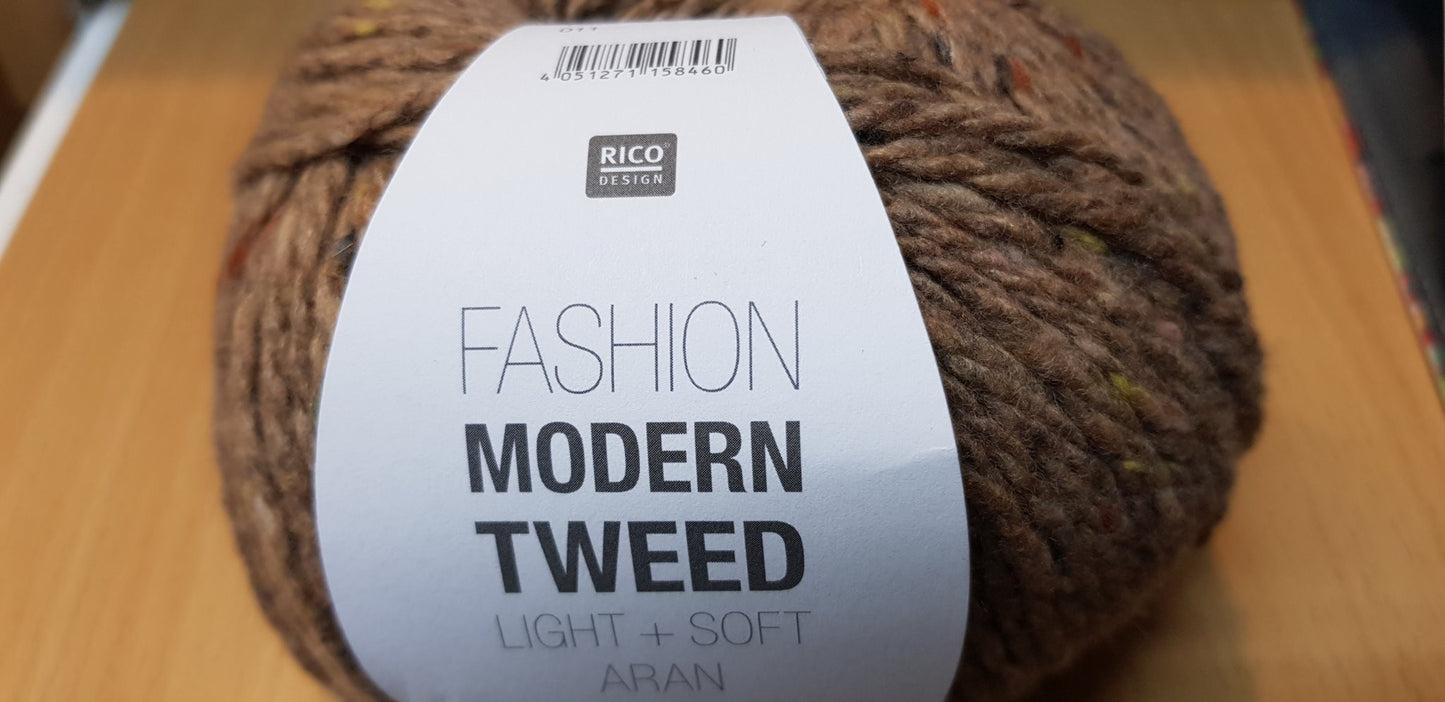 Fashion Modern Tweed Light + Soft Aran