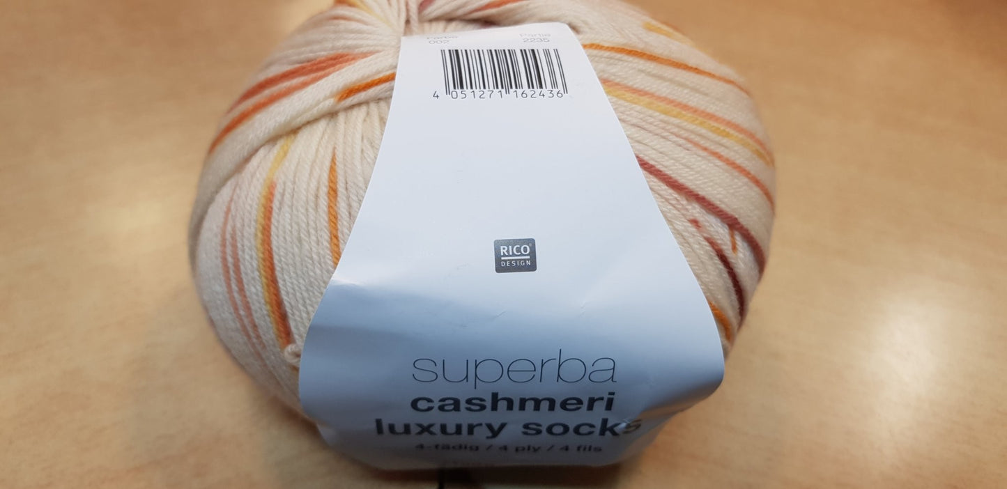 superba cashmeri luxury socks