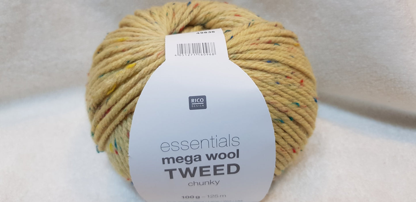 Essentials mega wool Tweed chunky