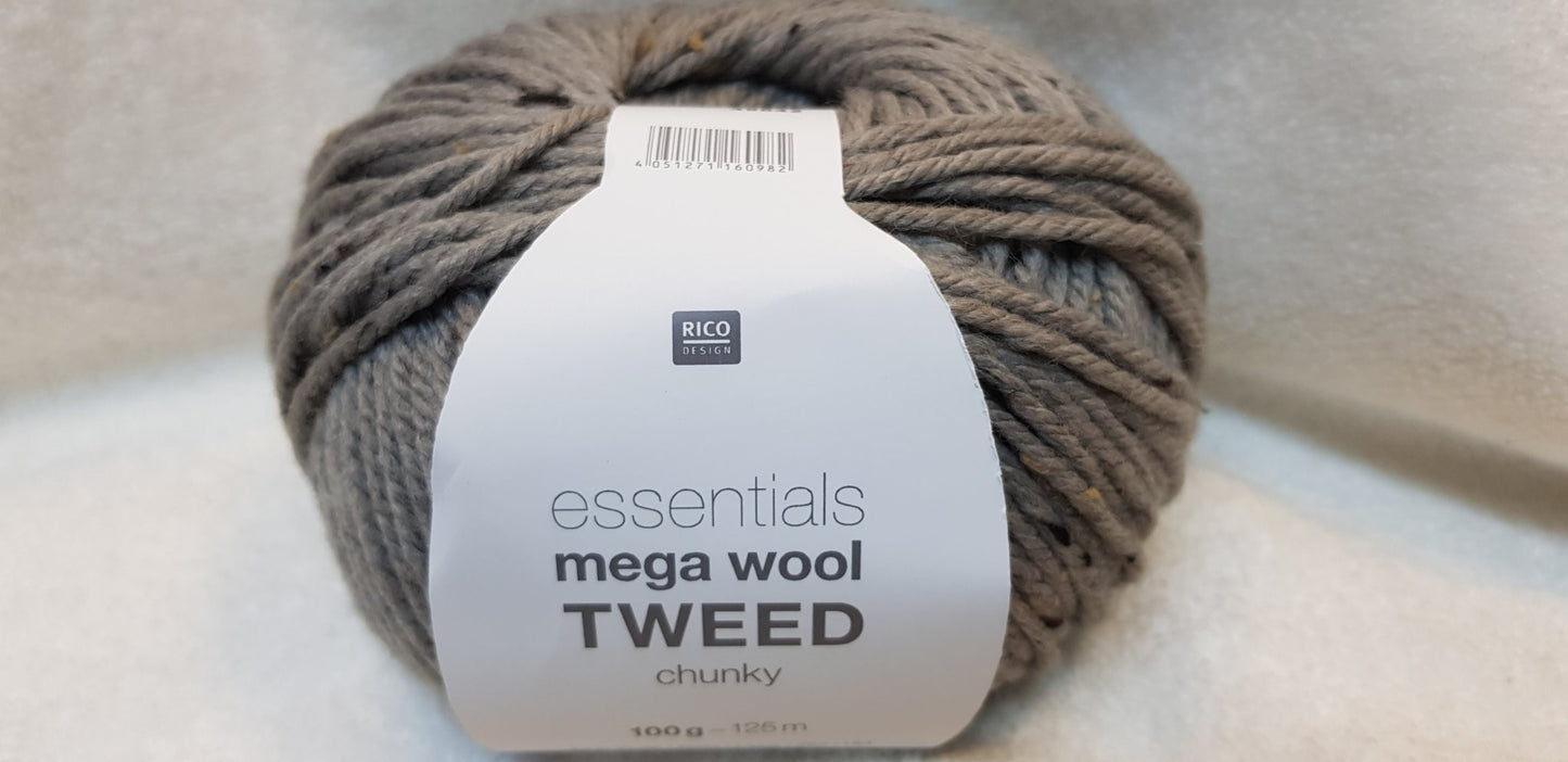 Essentials mega wool Tweed chunky