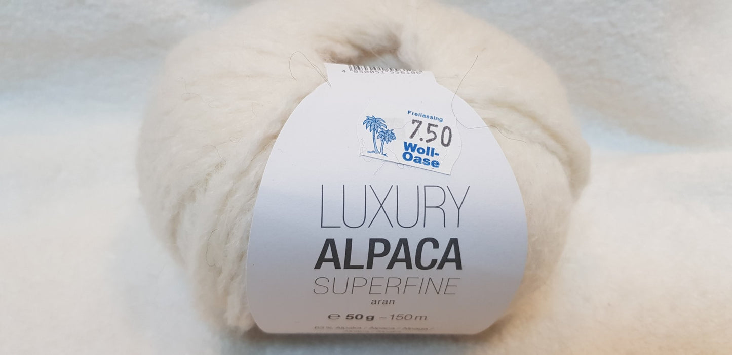 Luxury Alpaca Superfein aran