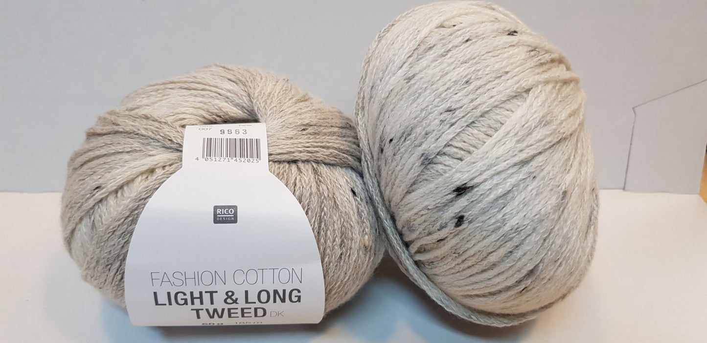 Fashion Cotton Light & Long Tweed